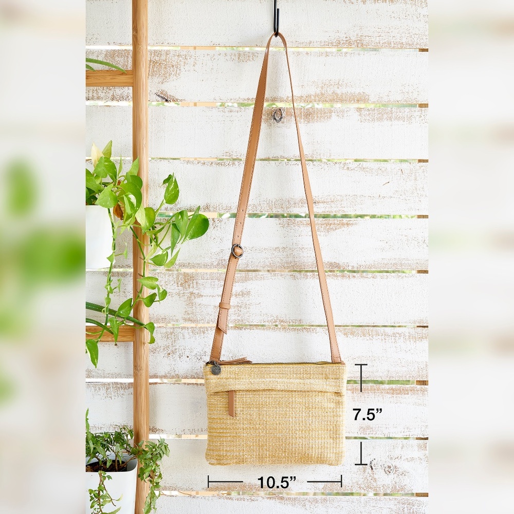 Lucky Brand Khim Woven Crossbody Bag